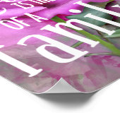 Een liefde voor moeder is het hart van een familie poster (Hoek)