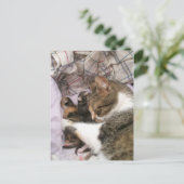 Een liefde voor moeders briefkaart (Staand voorkant)