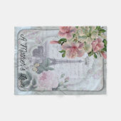 Een liefde voor moeders fleece deken (Voorkant (Horizontaal))