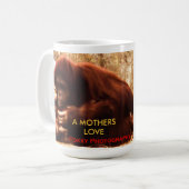 Een liefde voor moeders koffiemok (Voorkant links)