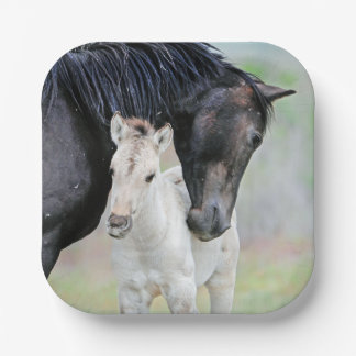 Een liefde voor moeders papieren bordje