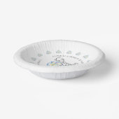 Een liefde zo sterk diamanten bruiloft 60th party papieren kommen (Gebogen)