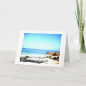 Een liefde zoals Dat Wenskaart Kaart (Achterkant)