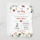 Een Liefdekever Baby Shower Uitnodiging (Voorkant)