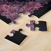 Een liefdesboodschap op je kwal legpuzzel (Zijkant)