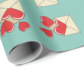 Een liefdesbrief cadeaupapier (Rol Hoek)
