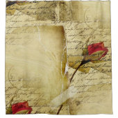 Een  liefdesbrief douchegordijn (Voorkant)