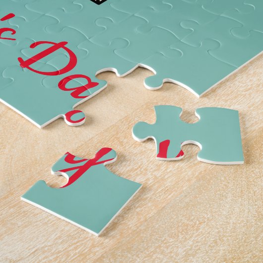 Een liefdesbrief | Jouw tekst toevoegen Legpuzzel (Zijkant)