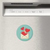 Een liefdesbrief magneet (Insitu (Vaatwasser))