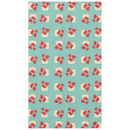 Een liefdesbrief tafelkleed (Voorkant)