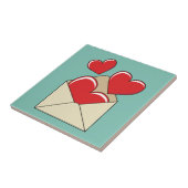 Een liefdesbrief tegeltje (Zijkant)