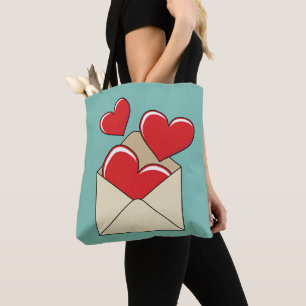 Een liefdesbrief tote bag