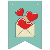 Een liefdesbrief vlaggetjes (Tweede vlag)