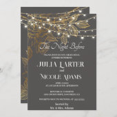 "Een liefdesverhaal ontvouwt zich: onze bruiloft Kaart (Voorkant / Achterkant)