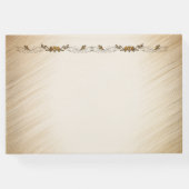 Een liefdevol Bicycle Weddenschap Gastenboek (Achterkant)