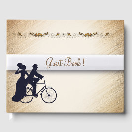 Een liefdevol Bicycle Weddenschap Gastenboek