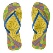 Een liefdevol Egyptisch ontwerp voor Mode Teenslippers (Voetbed)