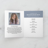 Een liefdevol foto-Memorial-programma Programma (Binnen)