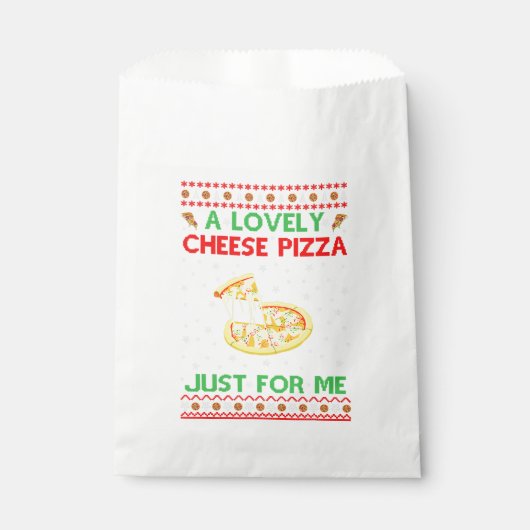 Een liefdevol Shirt van Pizza, alleen maar Funny K Bedankzakje (Voorkant)