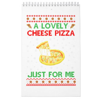 Een liefdevol Shirt van Pizza, alleen maar Funny K Kalender