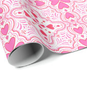 Een liefdevolle cadeaupapier (Rol Hoek)