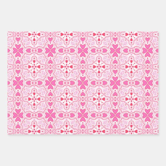 Een liefdevolle inpakpapier vel (Voorkant 3)