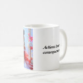 Een liefdevolle omhelzing in een beker: warmte voo koffiemok (Voorkant rechts)