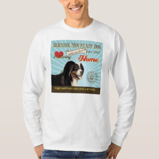 Een liefhebbende Bernese Mountain Dog maakt ons hu T-shirt