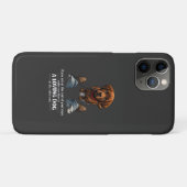 Een liefhebbende hond is nodig als je aan het eind Case-Mate iPhone case (Achterkant (horizontaal))