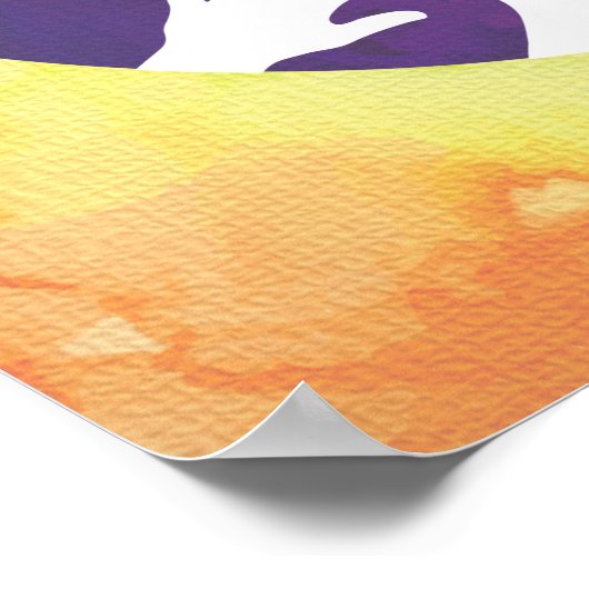 Een liefhebbende vader poster (Hoek)