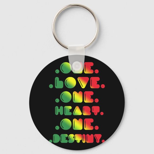 ÉÉN LIEFJE, ÉÉN HART, ÉÉN BESTEMMING SLEUTELHANGER (Voorkant)