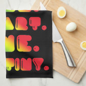 ÉÉN LIEFJE, ÉÉN HART, ÉÉN BESTEMMING THEEDOEK (Quarter Fold)