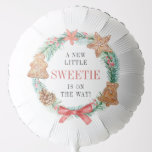 Een liefje is op weg naar kerst Baby shower Ballon<br><div class="desc">Een liefje is onderweg met een kerstballon van Baby shower. Overeenkomende objecten beschikbaar.</div>