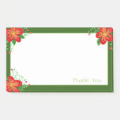 Een lieve aangepaste dank u Kantoor post het notit Post-it® Notes (Voorkant)
