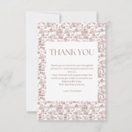 Een lieve aankomst dank je wel kaart