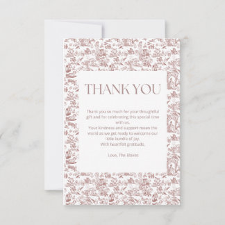 Een lieve aankomst dank je wel kaart