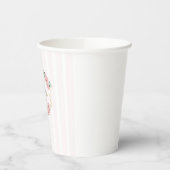 Een lieve baby meisje Boho Papieren Bekers (Links)