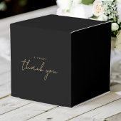 Een lieve dank! Eucalyptus Ampersand Box Bedankdoosjes