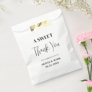 Een lieve dank u bruiloft Vrijgezellenfeest Party Bedankzakje