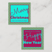 Een lieve en mini-Kaart met enveloppe Notitiekaartje (Voorkant / Achterkant)