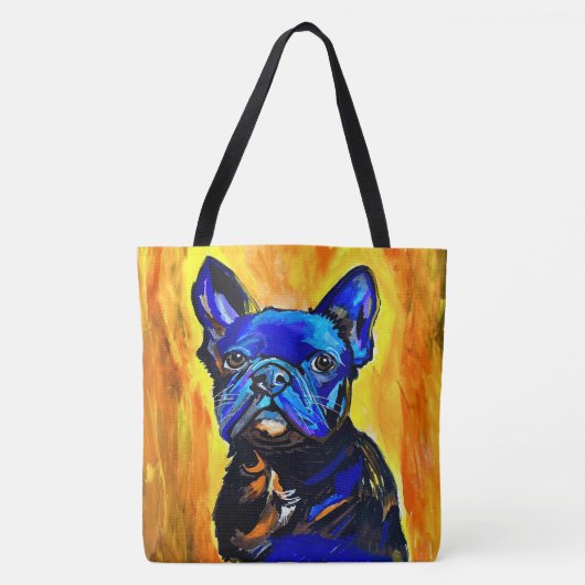Een lieve jongen Canvas tas (Voorkant)