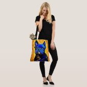 Een lieve jongen Canvas tas (Op model)