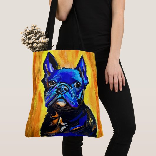 Een lieve jongen Canvas tas (Dichtbij)