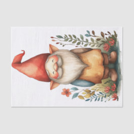 Een lieve kleine kabouter tissuepapier