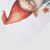 Een lieve kleine kabouter tissuepapier (Detail)