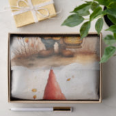 Een lieve kleine kabouter tissuepapier (Geschenk)