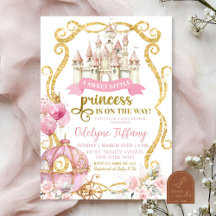 Een lieve kleine prinses baby shower