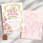 Een lieve kleine prinses baby shower kaart