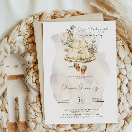 Een lieve meid | Boho babyfeest Kaart