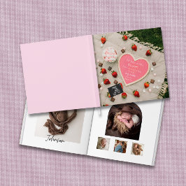 Een lieve picknick baby fotoboek aandenken gastenboek